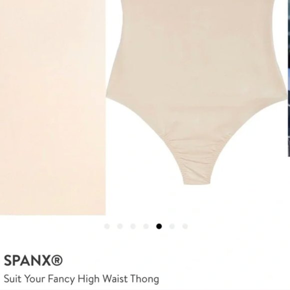 NWOT - SPANX High Waist Thong - medium - Picture 6 of 8